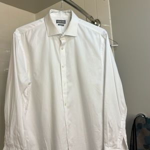 Michael Kors men’s dress shirt, white, L slim fit